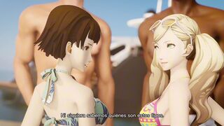 (Sub Esp) Makoto and Ann get picked up.