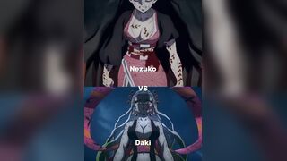 Daki VS Nezuko WIS