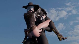 [Rekin3D] Ashe X Horseman (4K60)