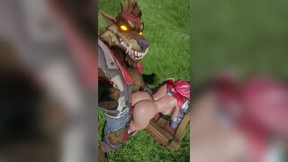 [Rekin3D] Dire X Werewolf (2K60)