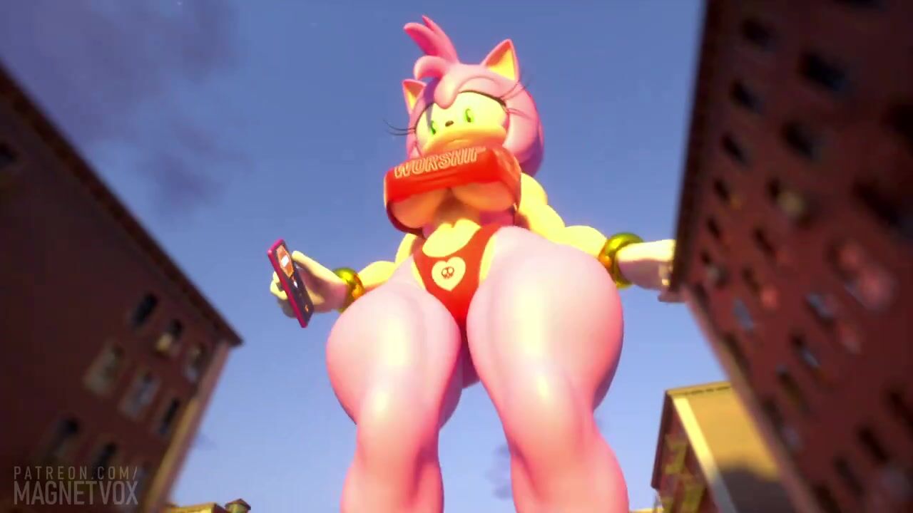 Giantess city vore