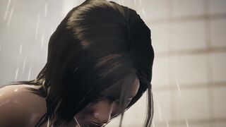 Jodi taking a shower