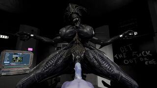 Xeno Queen Cumtainment (Niki3D)