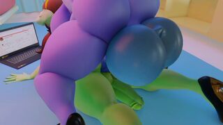 Futa Tristana League Of Legends and house mate