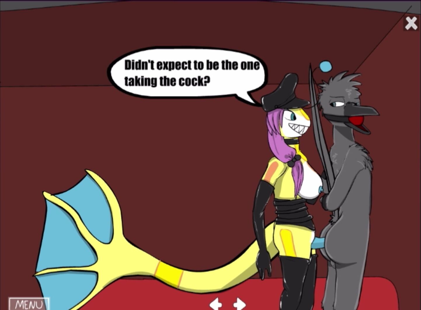Futa Fish Dominate Crow