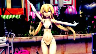 Shimakaze - Rabbit Hole [MMD R15] Hamselvish