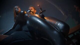 Chris Fucking Bella Dimetrescu in a Latex Suit [Gifdoozer]