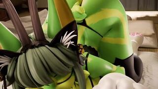 natsu thinks shes a cat