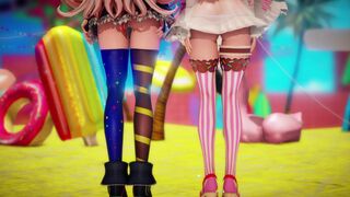 Dive To Blue Dance (000MMD)