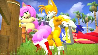 Tails and Amy