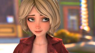 Aunt Cass cosplays Maria