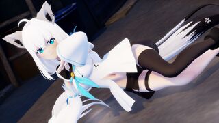 【R-18 MMD】 EVERGLOW - Bon Bon Chocolat - Shirakami Fubuki