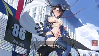 Baltimore - Finish Line Flagbearer L2D Mod For Azur Lane