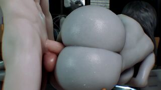 Ghost Cheeks Getting Clapped [Almighty Patty]