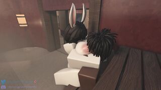 Bunny bounces like a champ