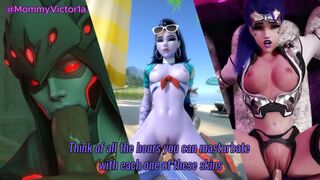 Mommy widow tells you how to goon JOI (A.I voice)
