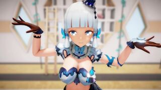 Ayaka Dance VIVIZ - MANIAC (000MMD)