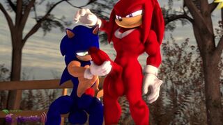Sonic Handjob Knuckles