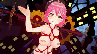 MMD  Miko Sakura [Haniwa's Miniature Garden]