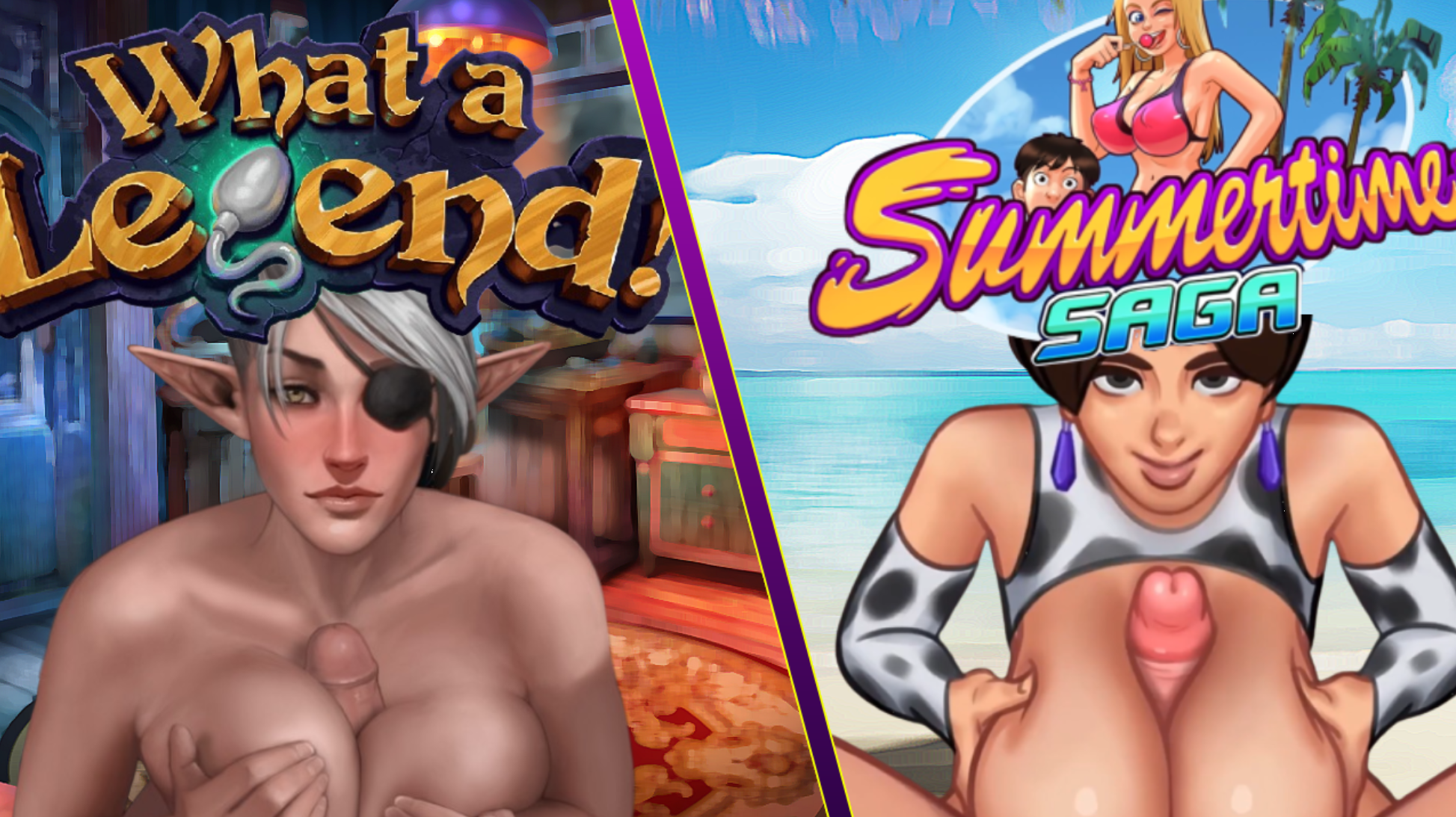 Summertime Saga Vs. What A Legend Pmv