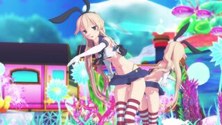 Shimakaze - Deep Blue Town [MMD R15] AtAt0307