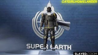 Helldivers C-01 Form ( BLEACHED )