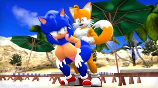Tails fucking Sonica