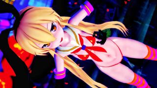Shimakaze - Happy Halloween [MMD R15] Hamselvish