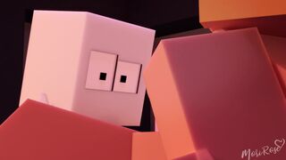 Stickman fucks horny block girl~