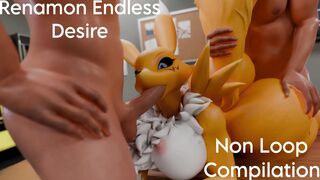 Renamon Endless Desire (Oatmeal Pecheneg) Non Loop Compilation