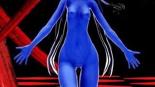 Shimakaze Demon - Vampire [MMD R15] Ruby MMD