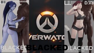 Overwatch Waifus blacked HMV PMV