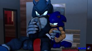 Sonic and Werehog Masturbation