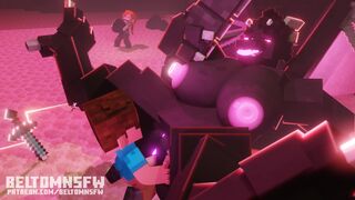 STEVE ADVENTURES ( ENDERDRAGON X STEVE ) - Minecraft ANIMATION (BeltomNSFW)