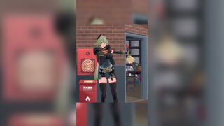 Caesar dances, and Burnice gets fucked from behind