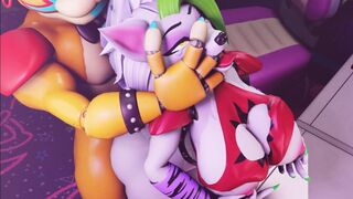 Roxxane Wolf Animation NSFW Remaster fnaf