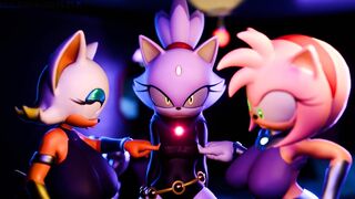 Sonic Girls Cosplaying