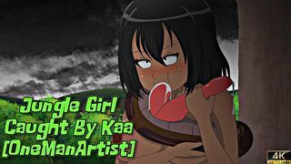 Jungle Girl Caught By Kaa [OneManArtist][4K]