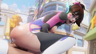 D.va's fan service [Bewyx]
