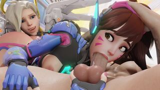 D.Va's Deepthroat Test [Bewyx]