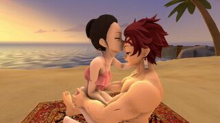 Beach Day - Demon Slayer