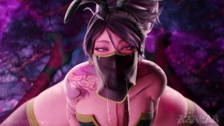 Akali Blowjob - AZNYAN07