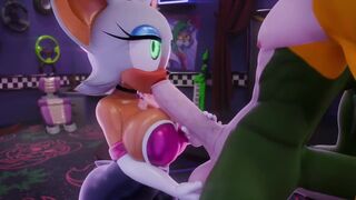 Rouge Drinking Semen [lordpyro9]