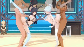 Ayaka & Yun Jin NTR Sex+Dance