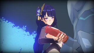 Raiden Shogun x Bathysmal vishap [BurryFuzz]