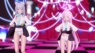 [4kmmd]Shiroko Hoshino Ai-Pie Dance Hall Normal ver [kasunishi]