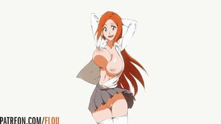 Orihime's udders dancing at 60fps [Flou]