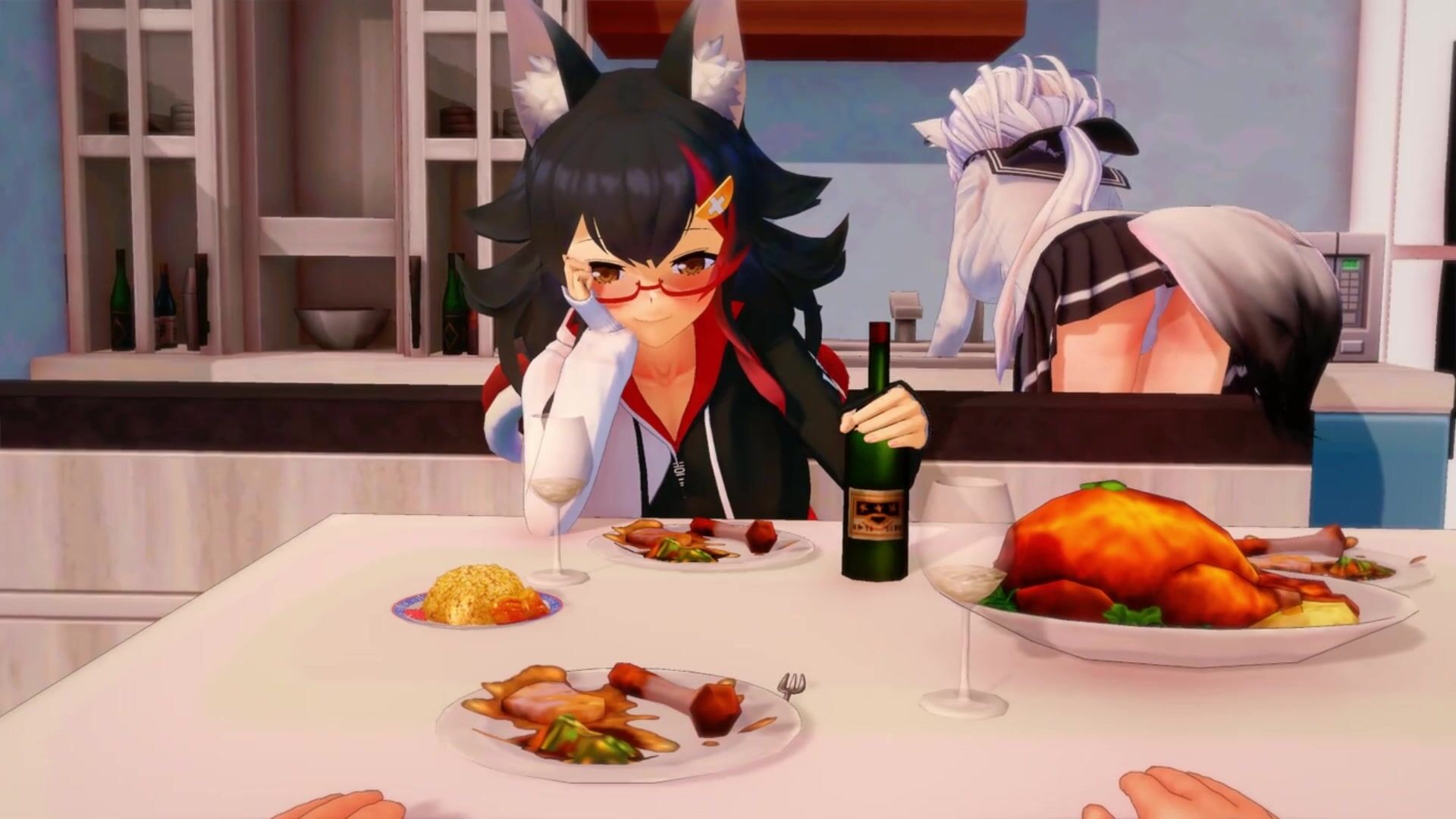 J0t4k4 Ookami Mio X Shirakami Fubuki
