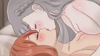 Lawine and Kanne make sweet love all day