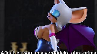 Rouge doing titjob [Redmoa] PTBR